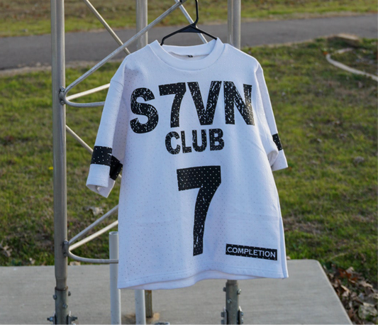 rhinestones white and black jersey
