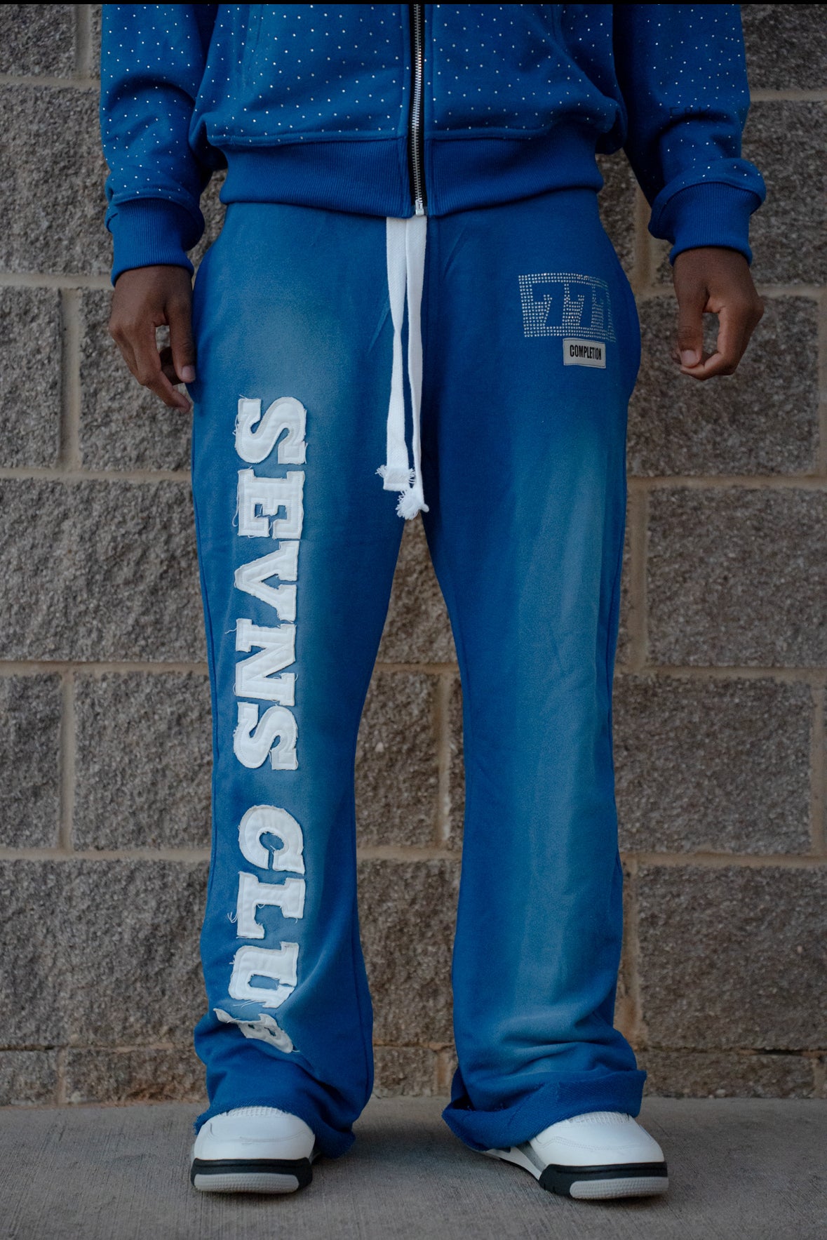 Preorder Dark blue flare pants