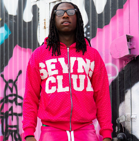 Pink Rhinestone Jacket