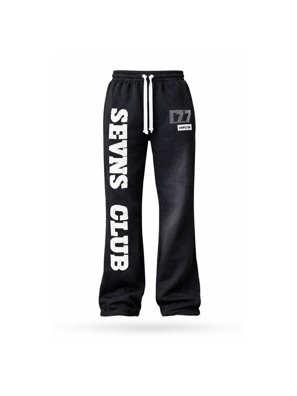 Black Flare Joggers