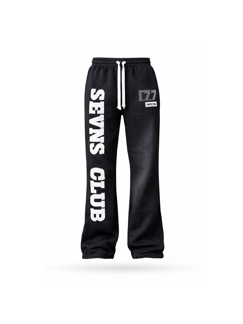 Black Flare Joggers
