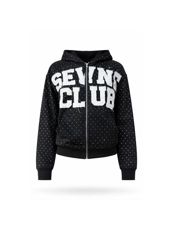 Black Rhinestone Jacket