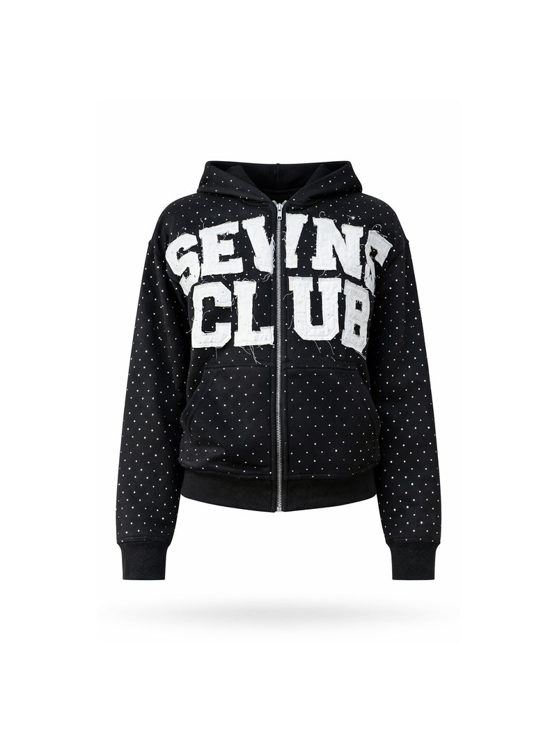 Black Rhinestone Jacket