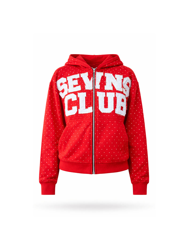 Red Rhinestone Jacket