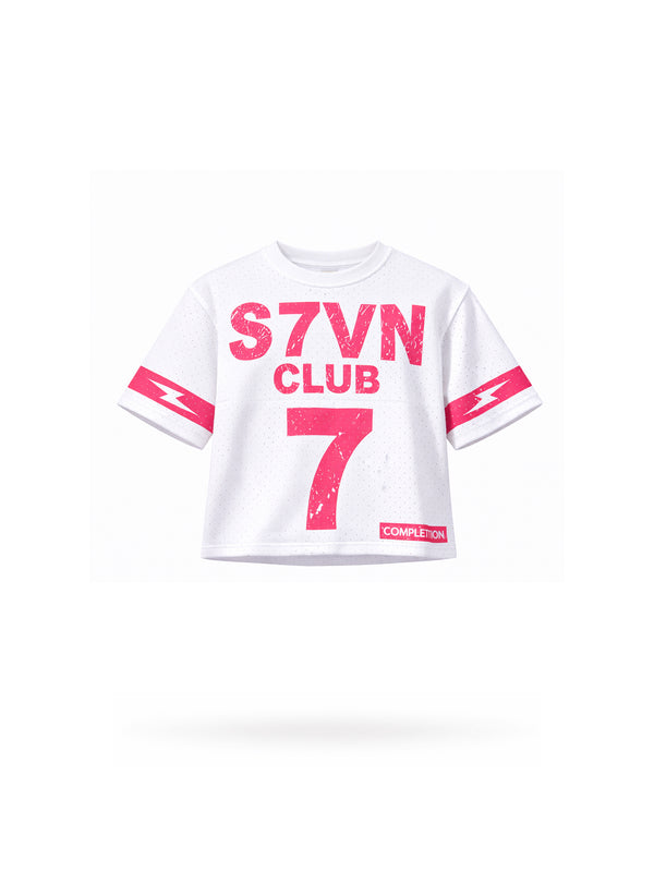 rhinestones pink jersey