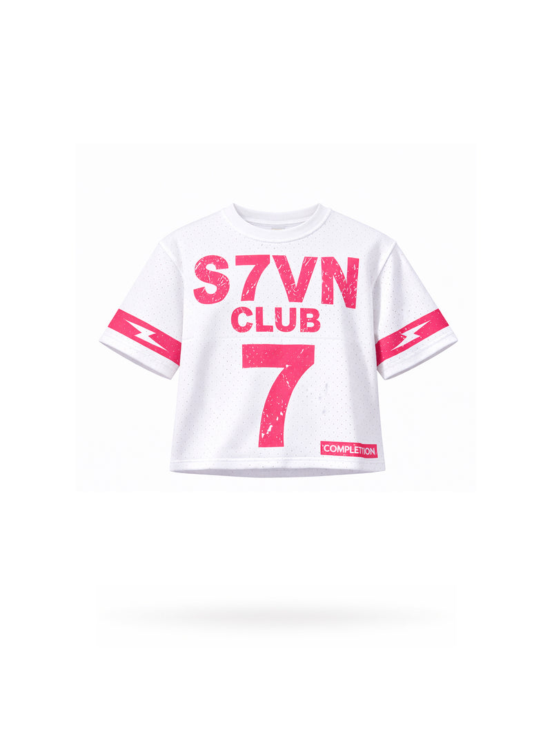 rhinestones pink jersey